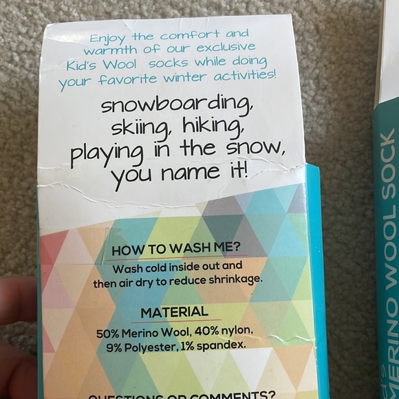 🧸 Merino wool socks - Picture 3 of 3